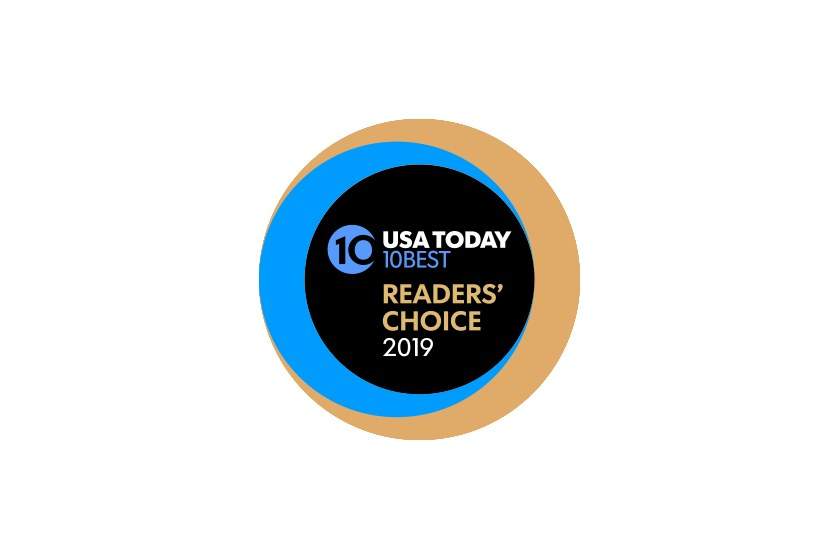 Stetson Mansion Ranked 3rd in The Nation by USA TODAY 10BEST Readers’ Choice Award 2019